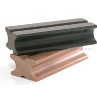 Anti-Rot Anti-Crack 40x25mm WPC Decking Support WPC Decking Keel Wood Plastic Composite Joist WPC Joist